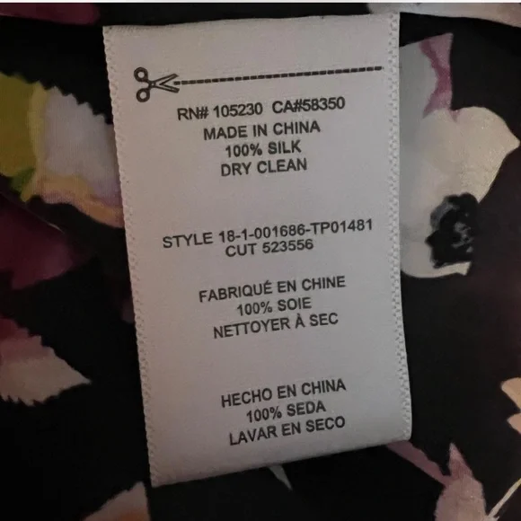 Equipment Silk Floral Blouse 💐 - Picture 5 of 5